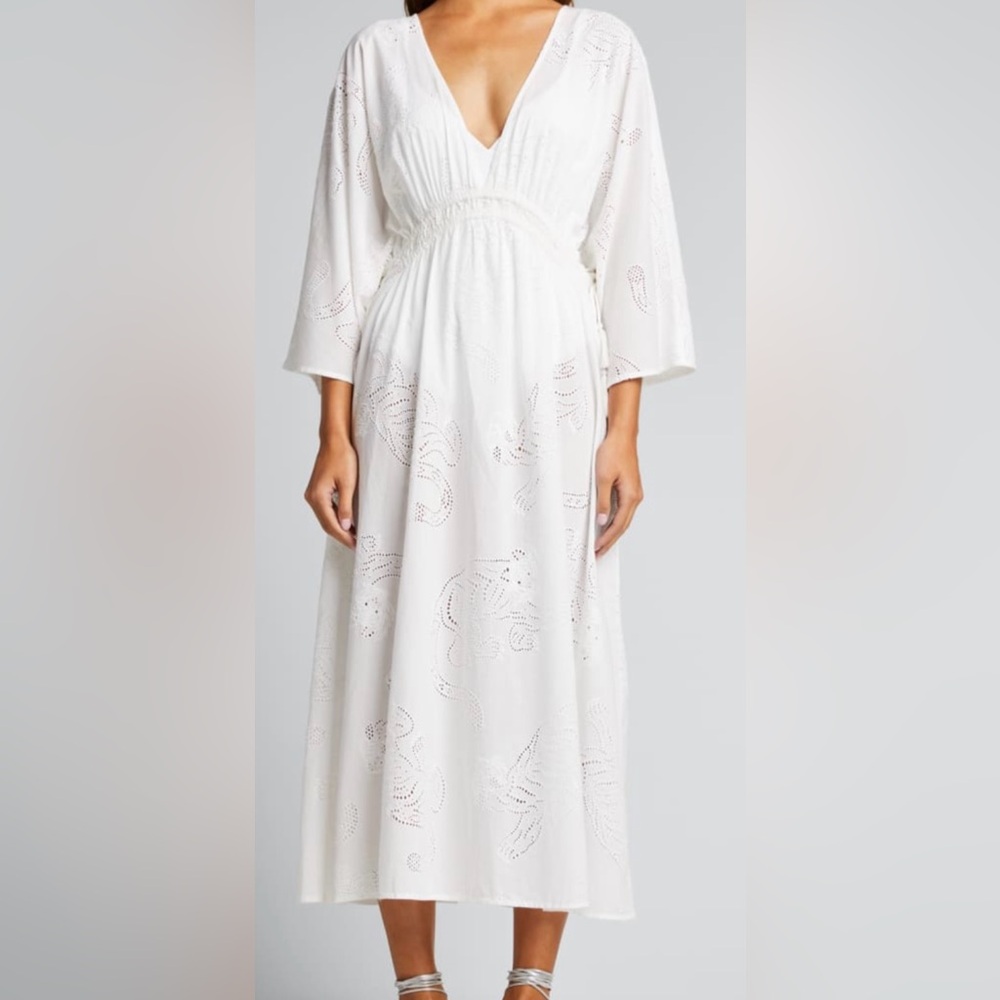 Solid & Striped Beach Kaftan